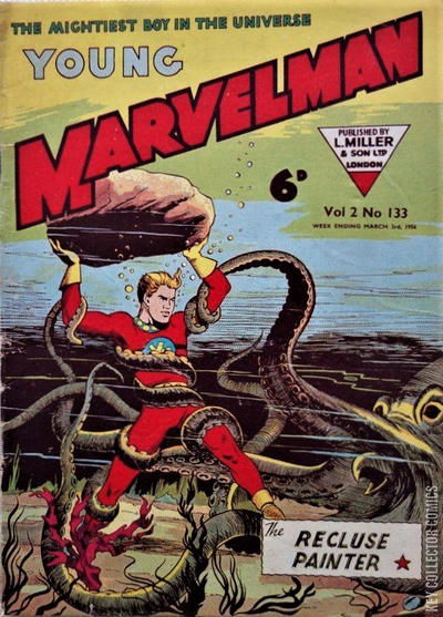 Cover art for Young Marvelman #133 