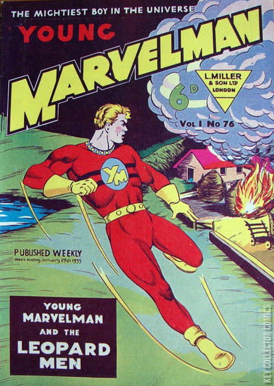 Cover art for Young Marvelman #76 