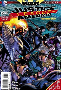 Variant Cover for Justice League of America #7