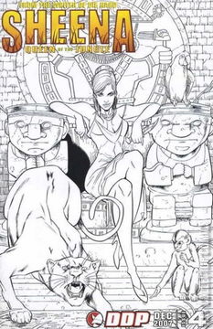 Variant Cover for Sheena, Queen of the Jungle #4