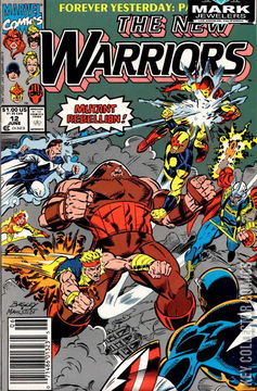 Variant Cover for New Warriors #12