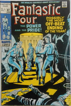 Variant Cover for Fantastic Four #87
