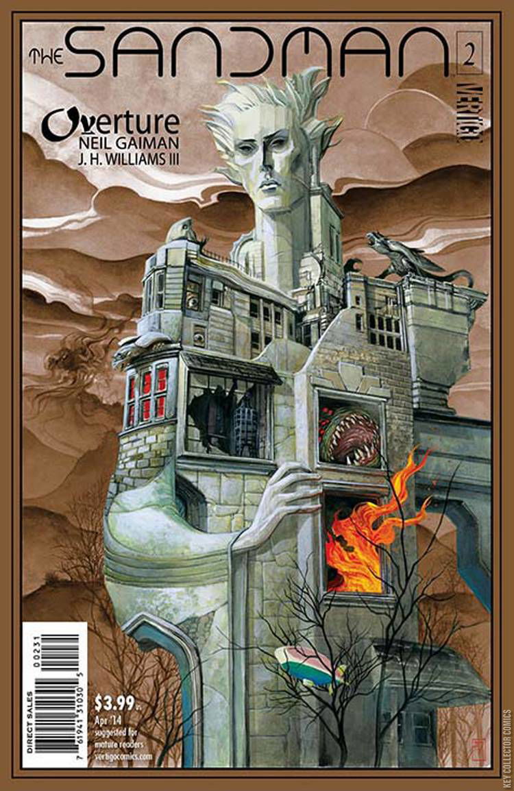 Cover art for Sandman Overture #2 