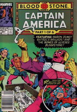 Variant Cover for Captain America #357