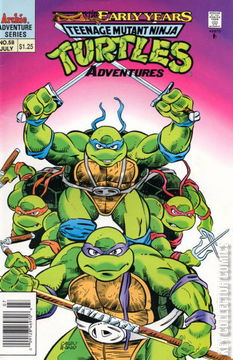 Variant Cover for Teenage Mutant Ninja Turtles Adventures #58
