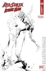 Variant Cover for Red Sonja Attacks Mars #2