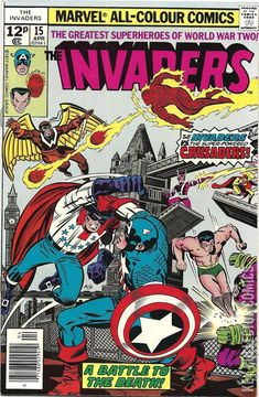 Variant Cover for Invaders #15