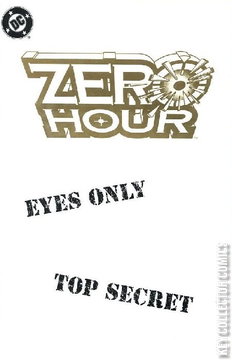 Variant Cover for Zero Hour: Crisis in Time #0