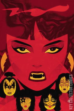 Variant Cover for KISS / Vampirella #1