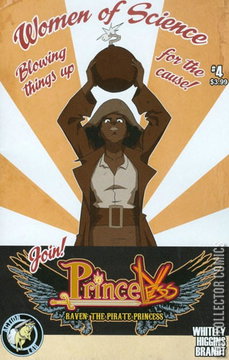 Variant Cover for Princeless: Raven the Pirate Princess #4