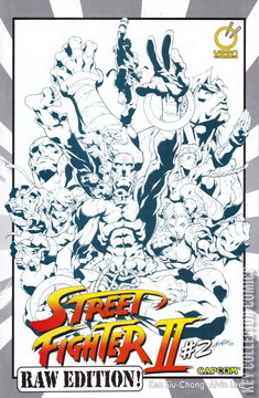 Variant Cover for Street Fighter II #2