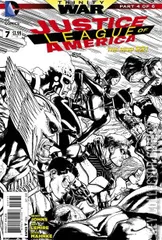 Variant Cover for Justice League of America #7