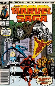 Variant Cover for Marvel Saga: The Official History of the Marvel Universe #20
