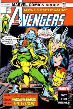 Variant Cover for Avengers, The #135