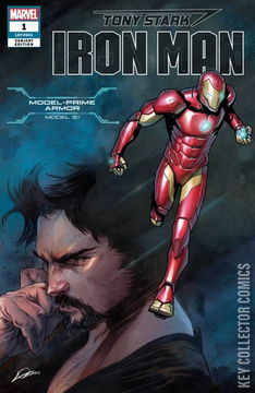 Variant Cover for Tony Stark: Iron Man #1