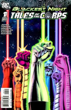 Variant Cover for Blackest Night: Tales of the Corps #1