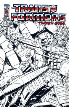 Variant Cover for Transformers: Target 2006 #5