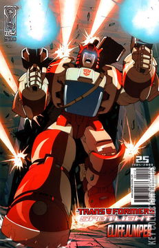 Variant Cover for Transformers Spotlight: Cliffjumper #1