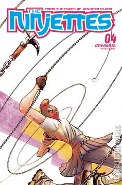 Variant Cover for Ninjettes #4