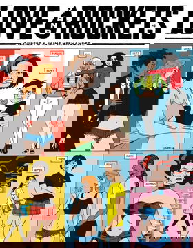 Variant Cover for Love and Rockets #1