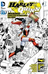 Variant Cover for Harley Quinn Invades Comic-Con International San Diego #1