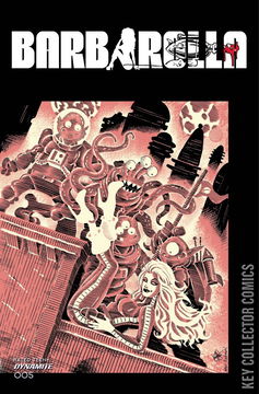 Variant Cover for Barbarella #5