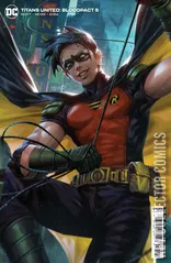 Variant Cover for Titans United: Bloodpact #5