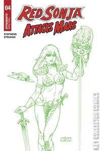 Red Sonja Attacks Mars #4