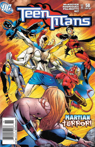 Cover art for Teen Titans #58 