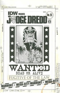 Variant Cover for Judge Dredd #25