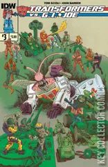 Cover for Transformers vs. G.I. Joe #3