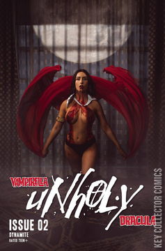 Variant Cover for Vampirella / Dracula: Unholy #2