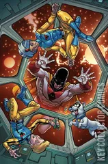 Variant Cover for Space Ghost / Jonny Quest: Spacequest #4