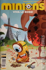 Variant Cover for Minions: Viva Le Boss #1