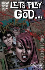 Variant Cover for Let's Play God #1