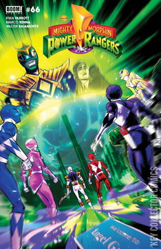 Variant Cover for Mighty Morphin #6