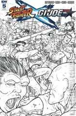 Variant Cover for Street Fighter X G.I. Joe #5