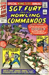 Variant Cover for Sgt. Fury and His Howling Commandos Annual #1