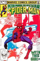 Cover for Peter Parker: The Spectacular Spider-Man #71