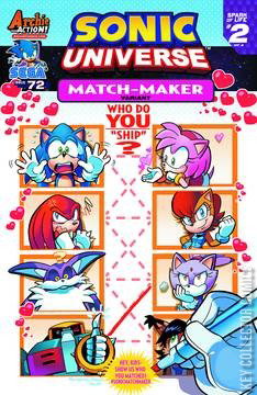 Variant Cover for Sonic Universe #72