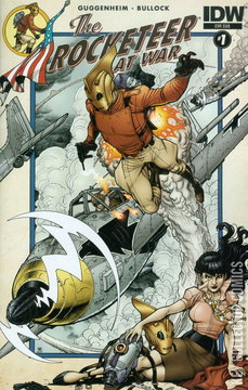 Variant Cover for The Rocketeer At War #1