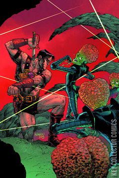 Variant Cover for Warlord of Mars Attacks #5