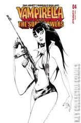 Variant Cover for Vampirella vs. Superpowers #4