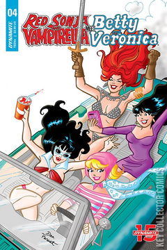 Variant Cover for Red Sonja and Vampirella Meet Betty and Veronica #4