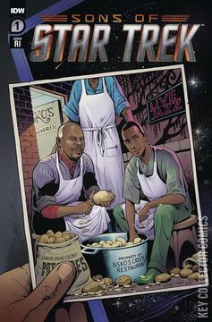 Variant Cover for Star Trek: Sons of Star Trek #1