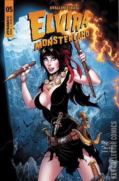 Variant Cover for Elvira in Monsterland #5