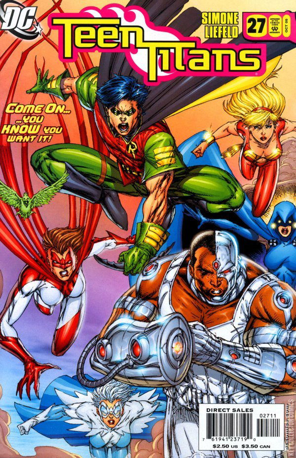 Cover art for Teen Titans #27