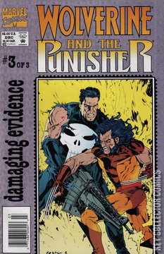 Variant Cover for Wolverine and the Punisher: Damaging Evidence #3