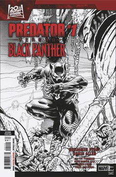 Variant Cover for Predator vs. Black Panther #1