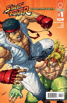 Variant Cover for Street Fighter Unlimited #1